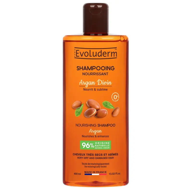 Evoluderm Argan Divin Shampoo, 400 ml