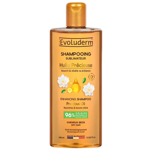 Evoluderm Precious Shine Shampoo, 400 ml