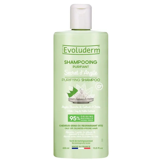Evoluderm Clay Shampoo, 400 ml