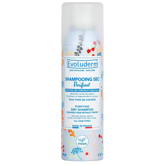 Evoluderm Dry Shampoo, 200 ml