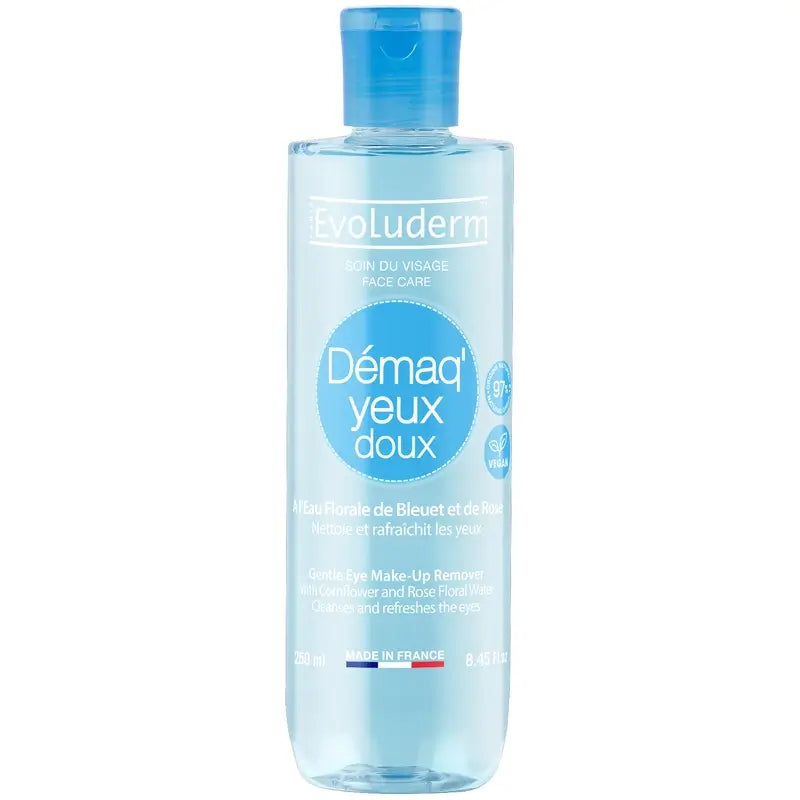Evoluderm Eye Make-up Remover, 250 ml