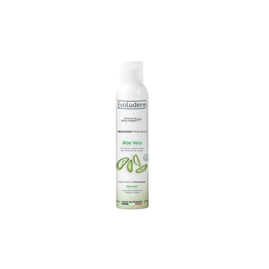 Evoluderm Aloe Vera Deodorant 24H, 200 ml