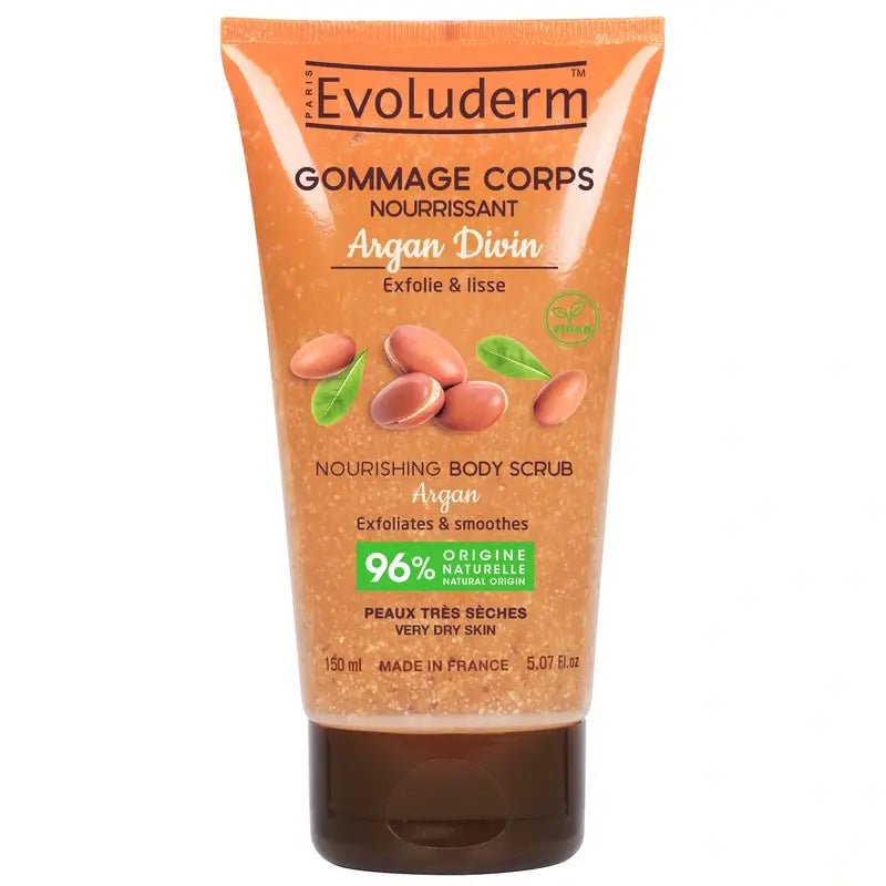 Evoluderm Argan Body Exfoliator, 150 ml