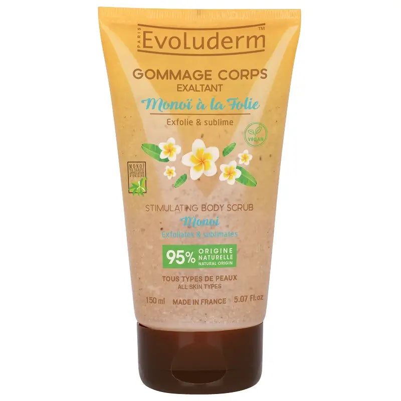 Evoluderm Exfoliating Body Scrub Monoi, 150 ml