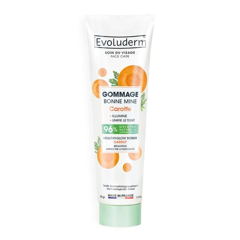 Evoluderm Carrot Facial Scrub, 150 g