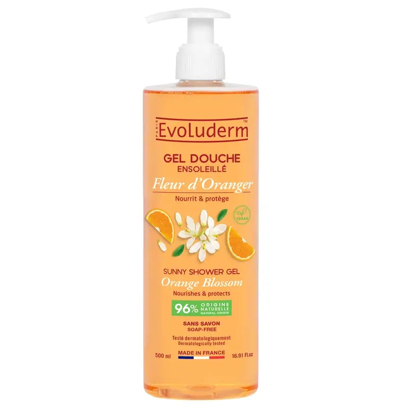 Evoluderm Orange Blossom Shower Gel, 500 ml
