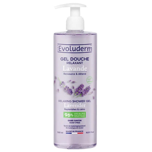 Evoluderm Lavender Shower Gel, 500 ml
