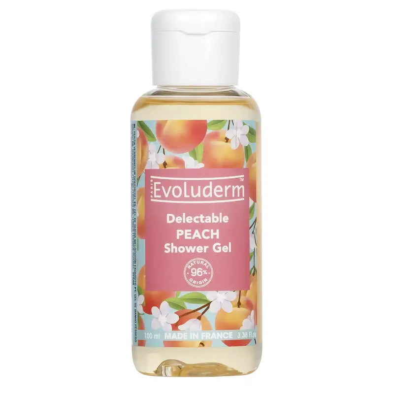 Evoluderm Peach Shower Gel, 100 ml