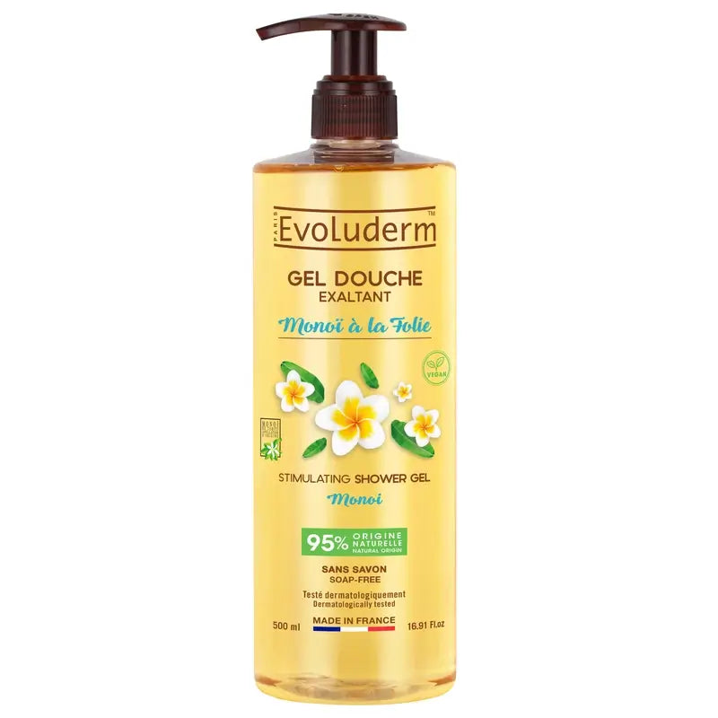Evoluderm Monoi Shower Gel, 500 ml