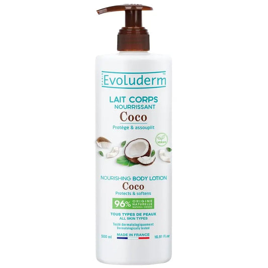Evoluderm Coconut Body Lotion, 500 ml