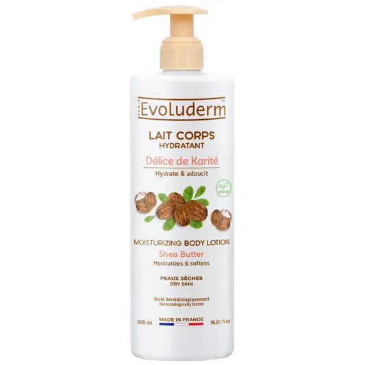 Evoluderm Shea Butter Body Lotion, 500 ml