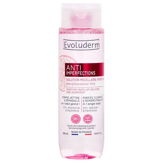 Evoluderm Micellar Purifying Lotion, 250 ml