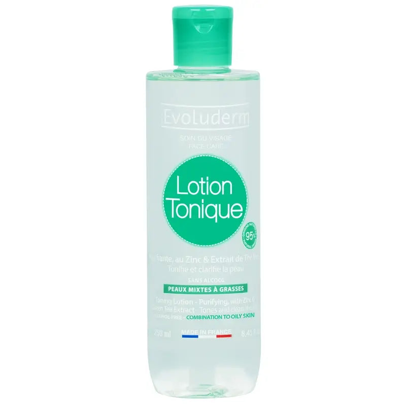Evoluderm Toning Lotion for Mixed Skin, 250 ml