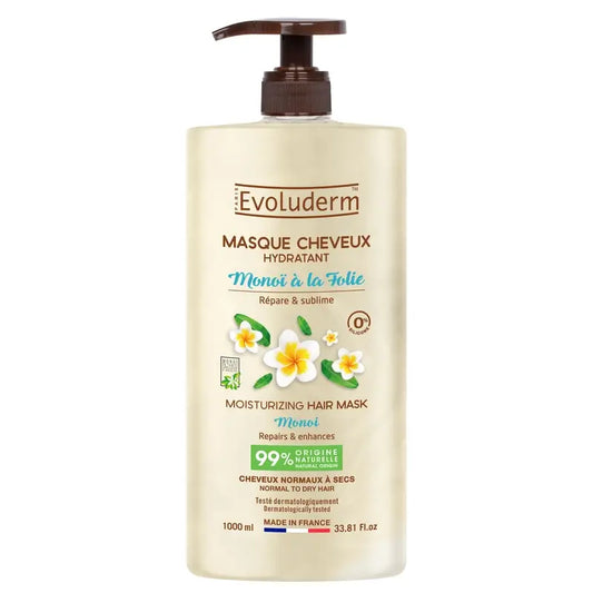 Evoluderm Monoi Hair Mask, 1000 ml