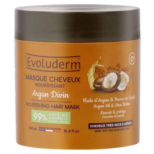 Evoluderm Argan Divin Hair Mask, 500 ml