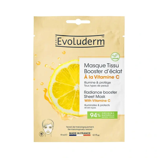Evoluderm Vitamin C Sheet Mask, 1pc / 19