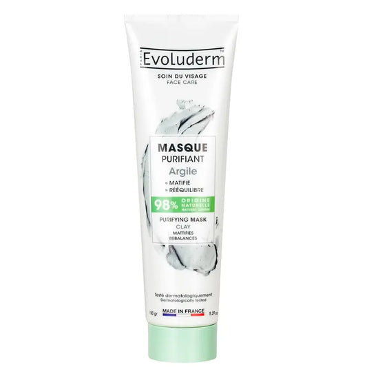 Evoluderm Purifying Clay Face Mask, 150 g
