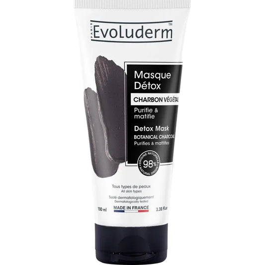 Evoluderm Detox Facial Mask Charcoal, 100