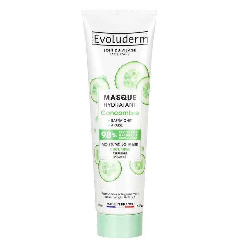 Evoluderm Cucumber Moisturising Face Mask, 150 g