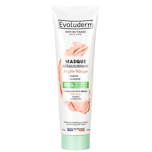 Evoluderm Revitalising Facial Mask Red Clay, 150 g