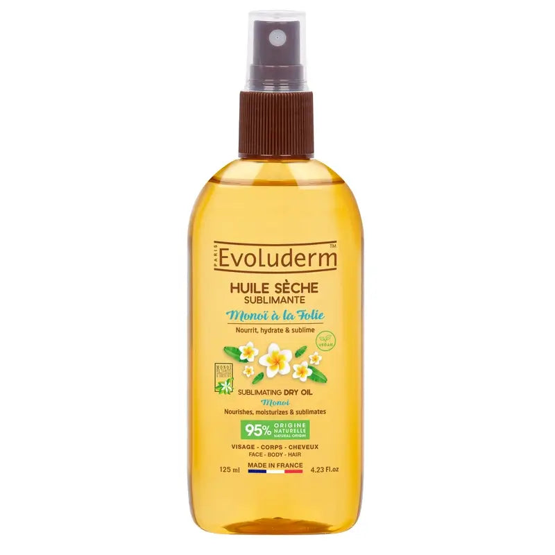 Evoluderm Monoi A La Folie Dry Oil, 125 ml