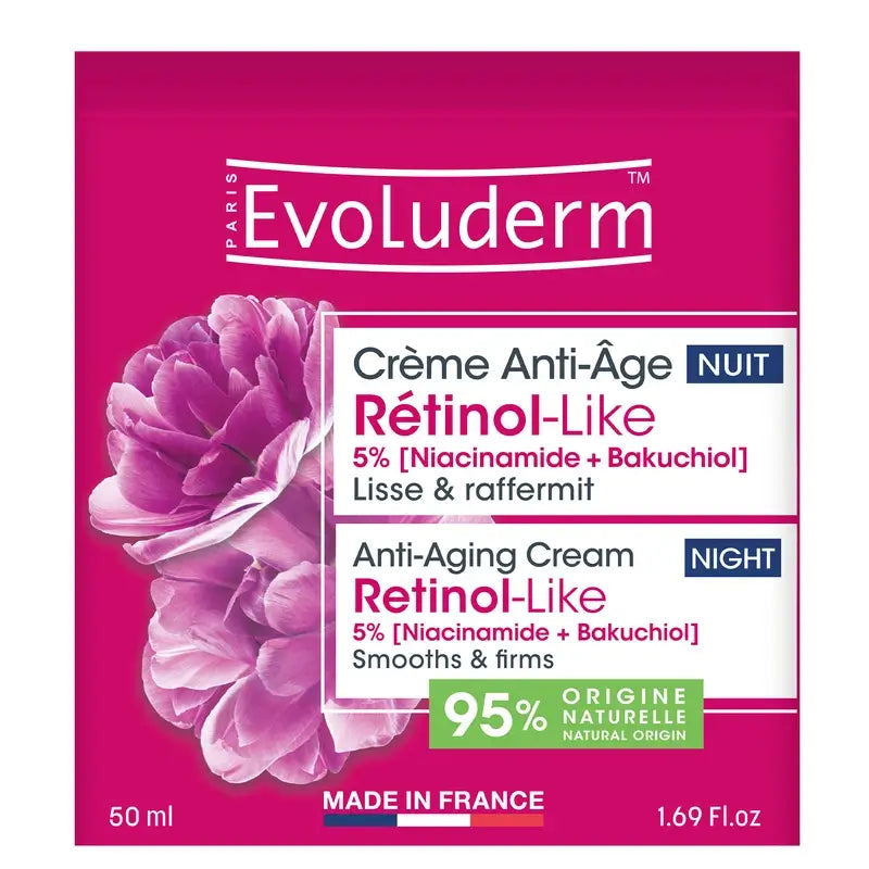 Evoluderm Anti-Ageing Night Cream, 50 ml