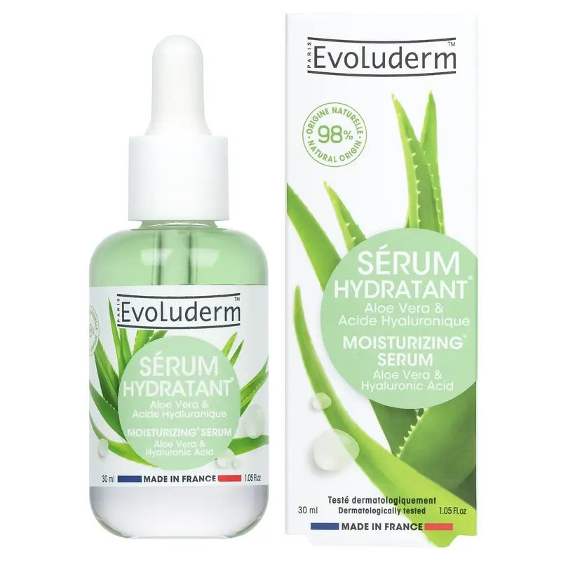 Evoluderm Aloe Vera Moisturising Serum, 30 ml
