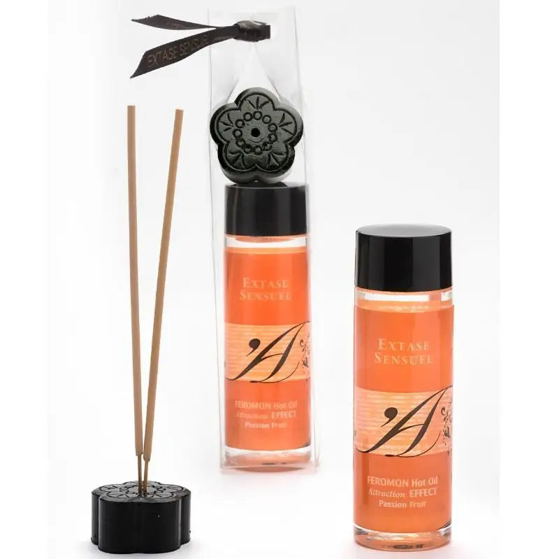 Extase Sensual Massage Warming Effect With Pheromones Passion Fruit 100Ml