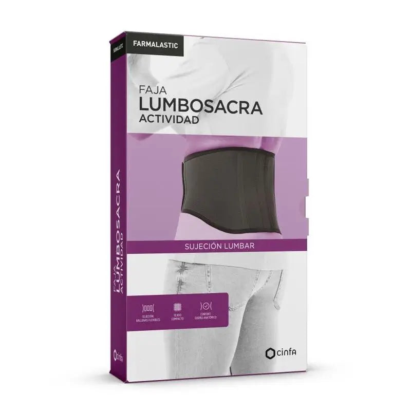 Farmalastic Lumbosacral Girdle Reinforced, Size 1