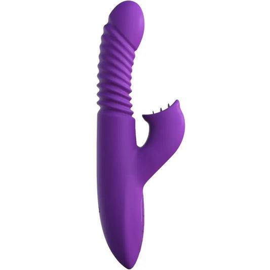 Fantasy For Her Clitoris Stimulator With Violet Vibration And Oscillating Heat Function