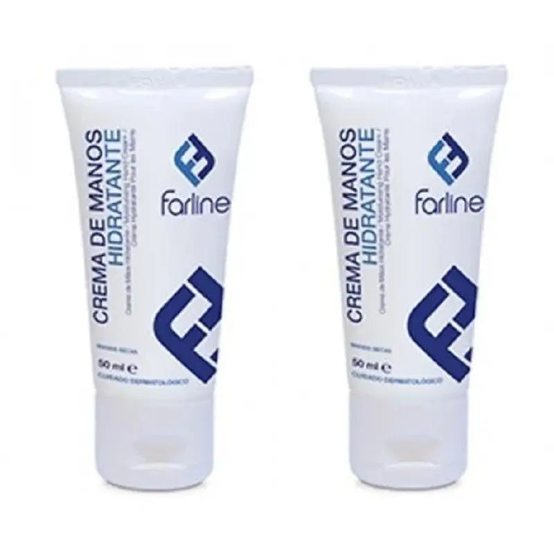 Farline Moisturising Hand Cream, 2 pieces x 50 ml