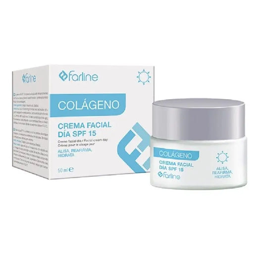 Farline Facial Day Cream with Collagen Spf15, 50 ml