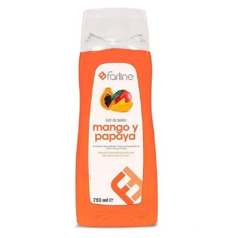 Farline Mango & Papaya Bath Gel , 750 ml