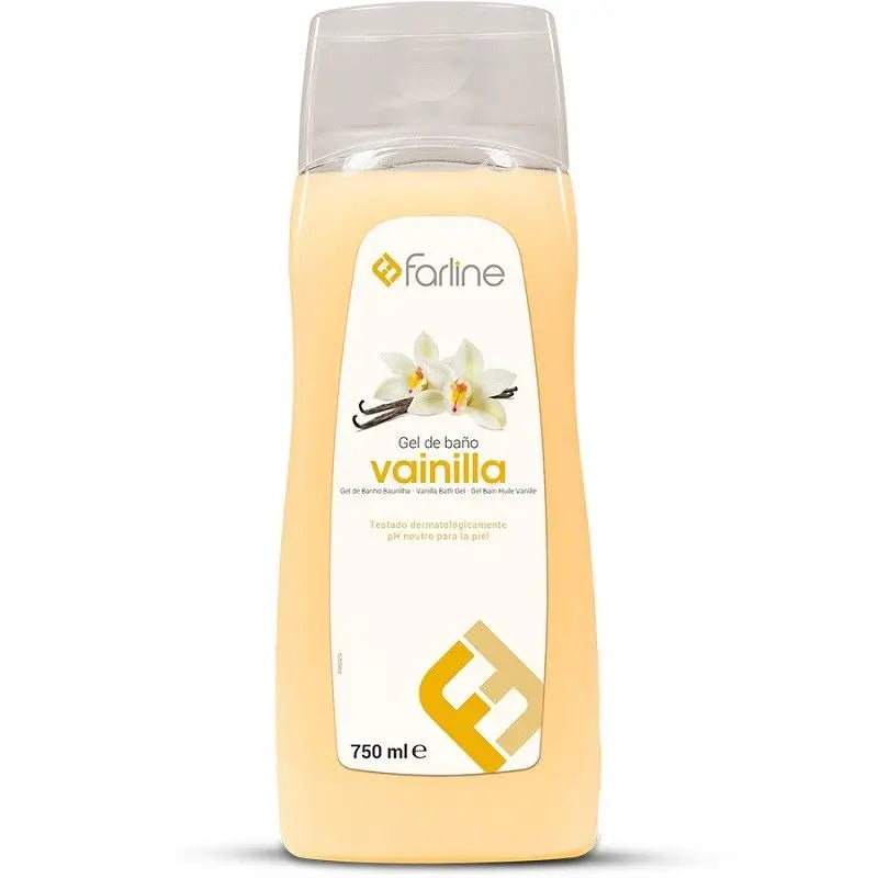 Farline Vanilla Bath Gel , 750 ml