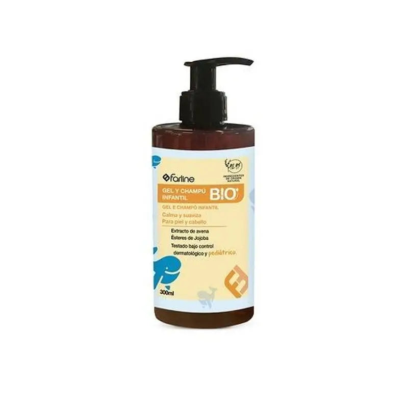Farline Organic Children's Gel & Shampoo , 300 ml