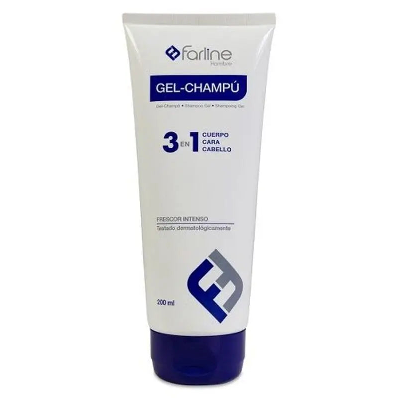 Farline Men's Shampoo Gel, 200 ml