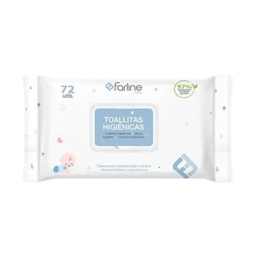 Farline Baby Hygienic Wipes, 72 pcs.