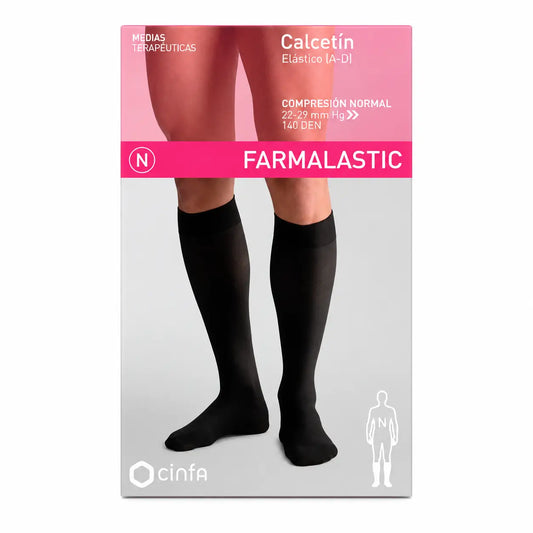Farmalastic Socks Black Size M
