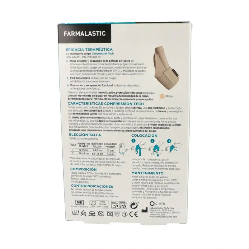 Farmalastic Wristband Metapulgar Beige