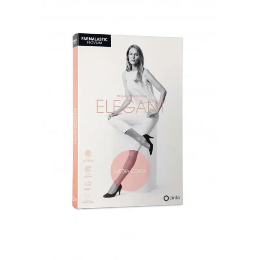 Farmalastic Novum Elegant Lightweight Compression Short Chocolate Colour, Level 3