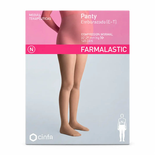 Farmalastic Compression Panty Normal Pregnant Beige, Large Size