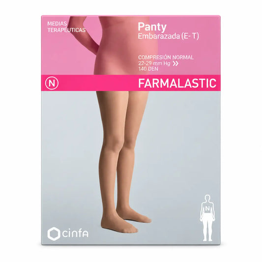 Farmalastic Compression Panty Normal Pregnant Beige, Size M
