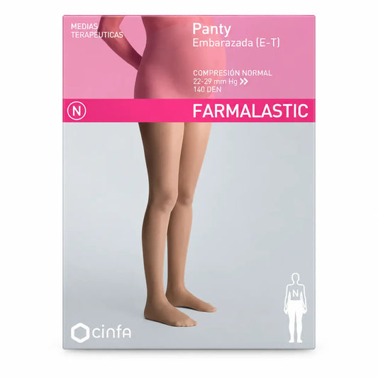 Farmalastic Compression Panty Normal Pregnant Beige, Size XL