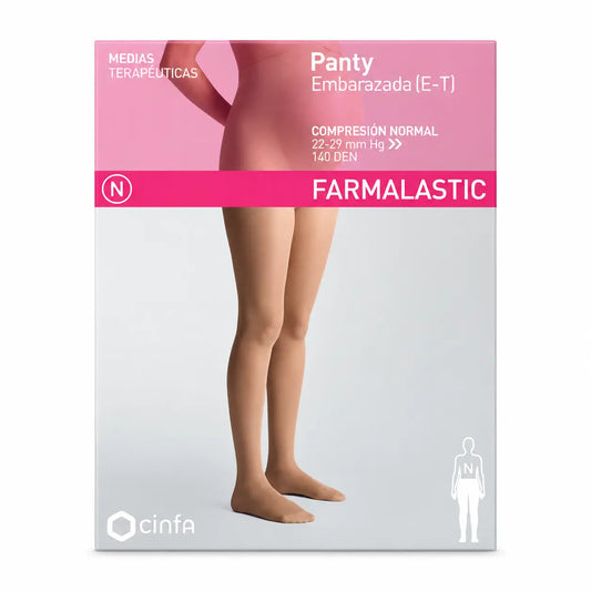 Farmalastic Compression Panty Normal Pregnant Black, Size M