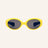 Farmamoda Children's Polarised Sunglasses Yellow & Sky Blue, 25 gr