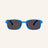 Farmamoda Polarised Children's Sunglasses Light Blue & Navy, 25 gr