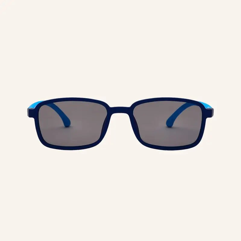 Farmamoda Polarised Children's Sunglasses Light Blue & Navy, 25 gr