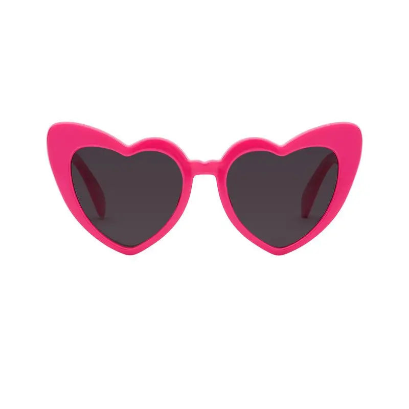 Farmamoda Children's Polarised Sunglasses Heart Fuchsia & Pink, 25 gr