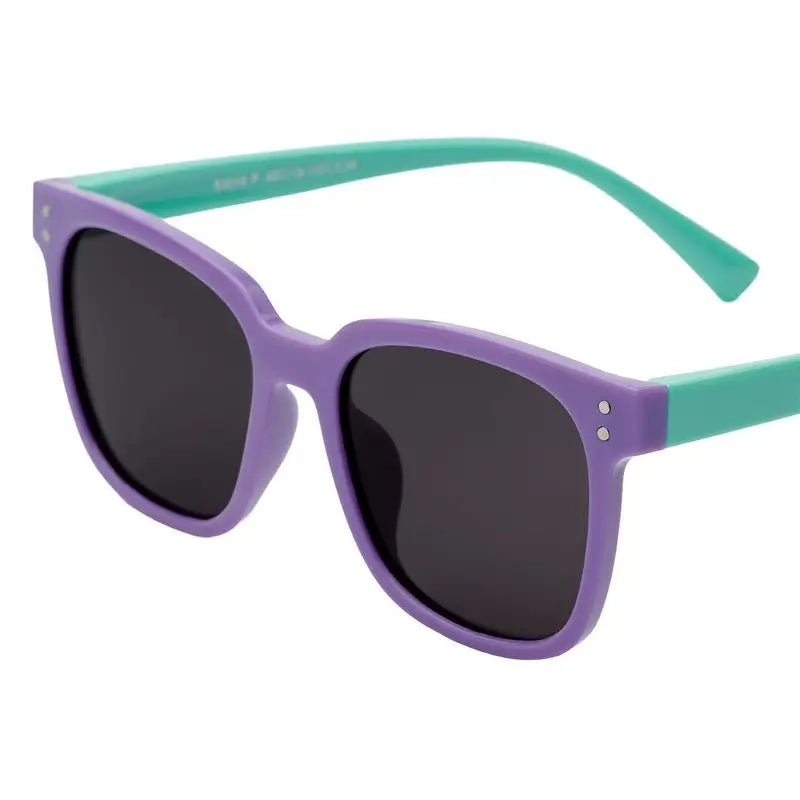 Farmamoda Children's Polarised Sunglasses Purple & Green, 25 g