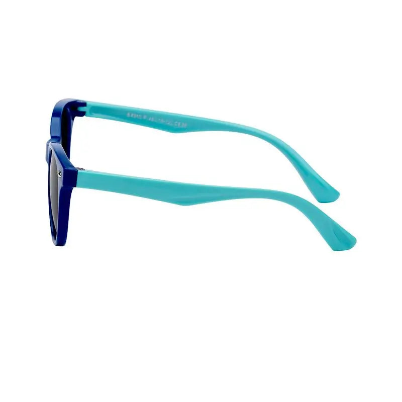 Farmamoda Oval Polarised Sunglasses for Children Navy and Sky Blue, 25 gr